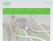 Tablet Screenshot of circafit.com